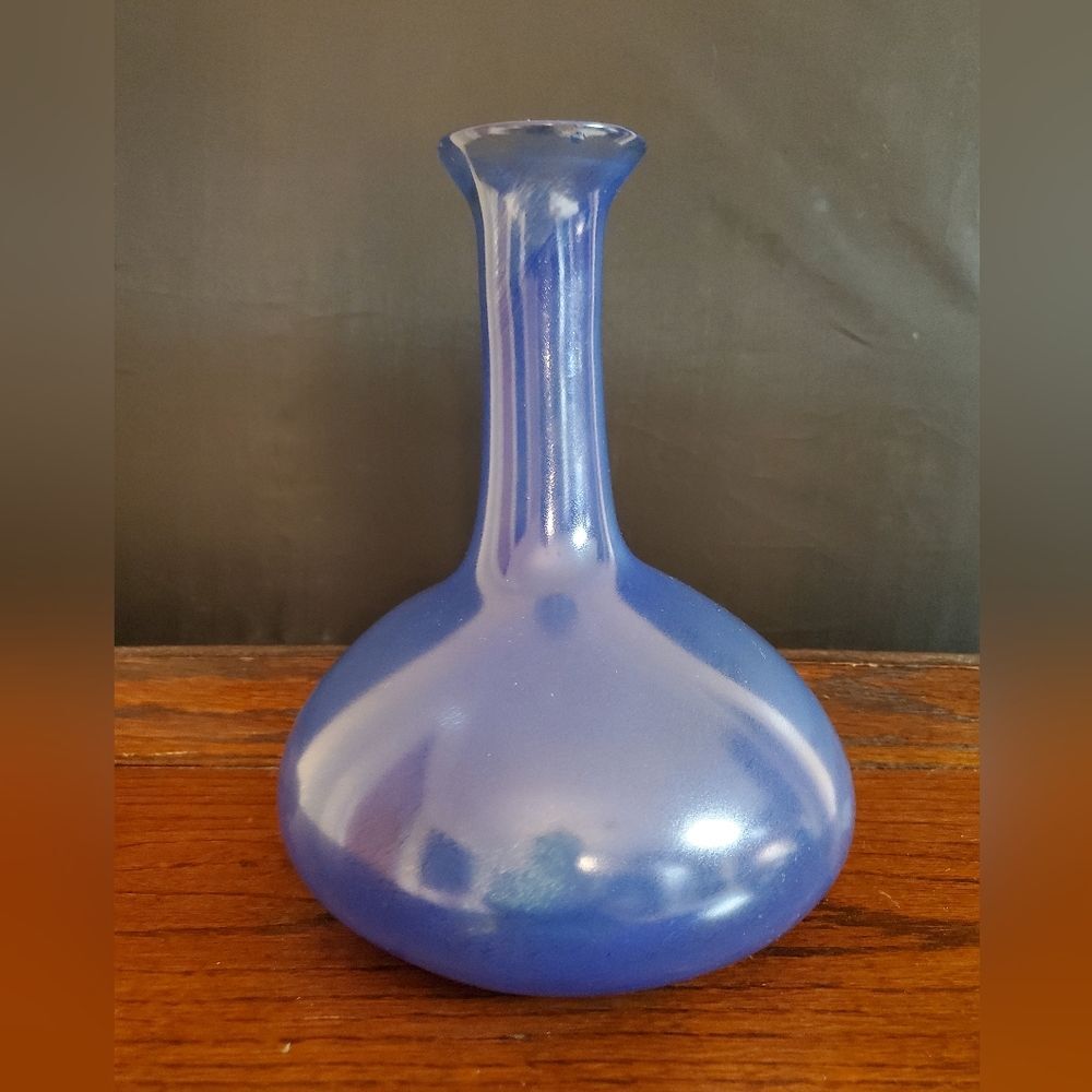 Lebanon Hand Blown Bottle Vase Glass Recycled from Beirut 2020 Explosion